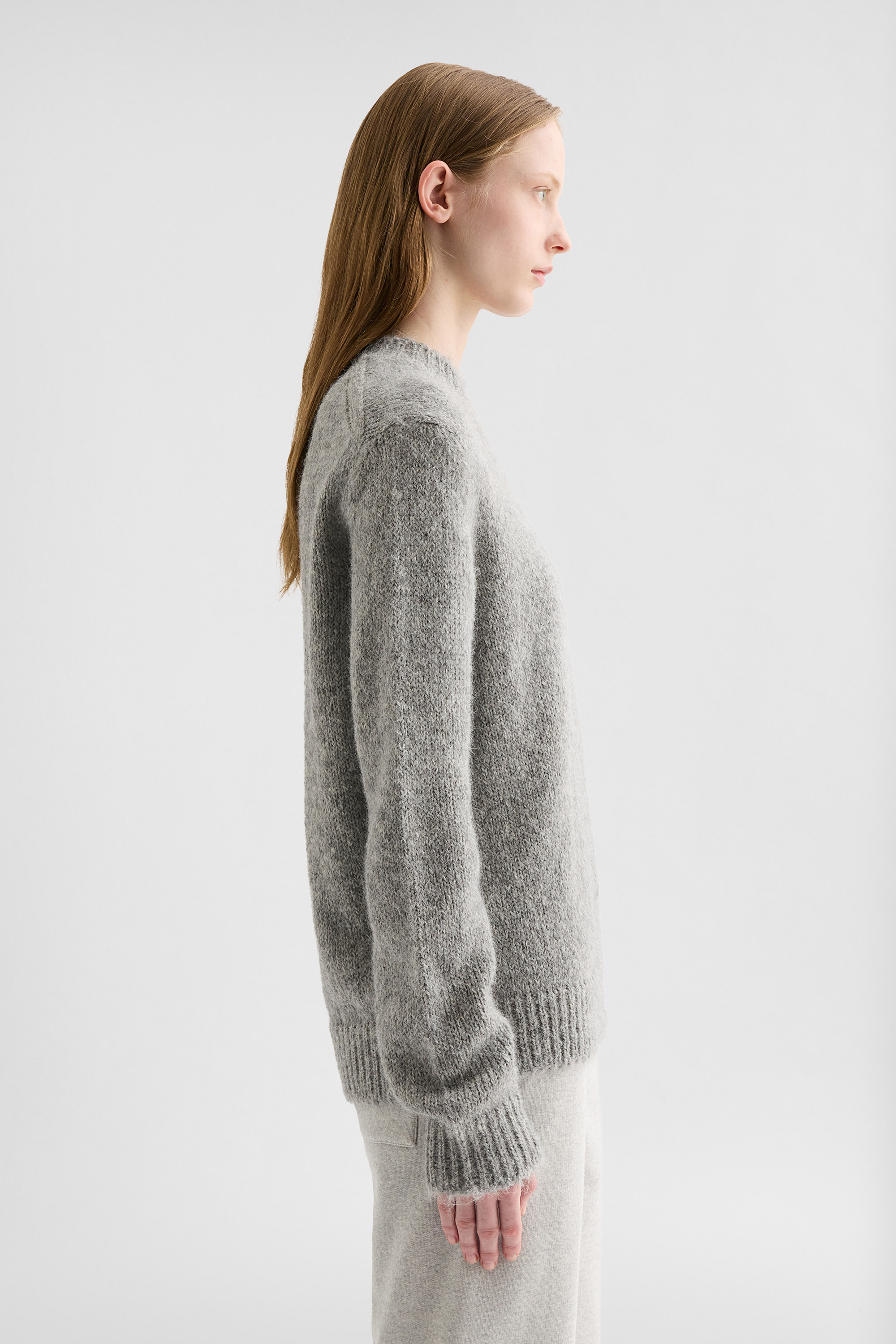 Midweight Wool Crew-Neck Sweater - Sweaters - Image 2
