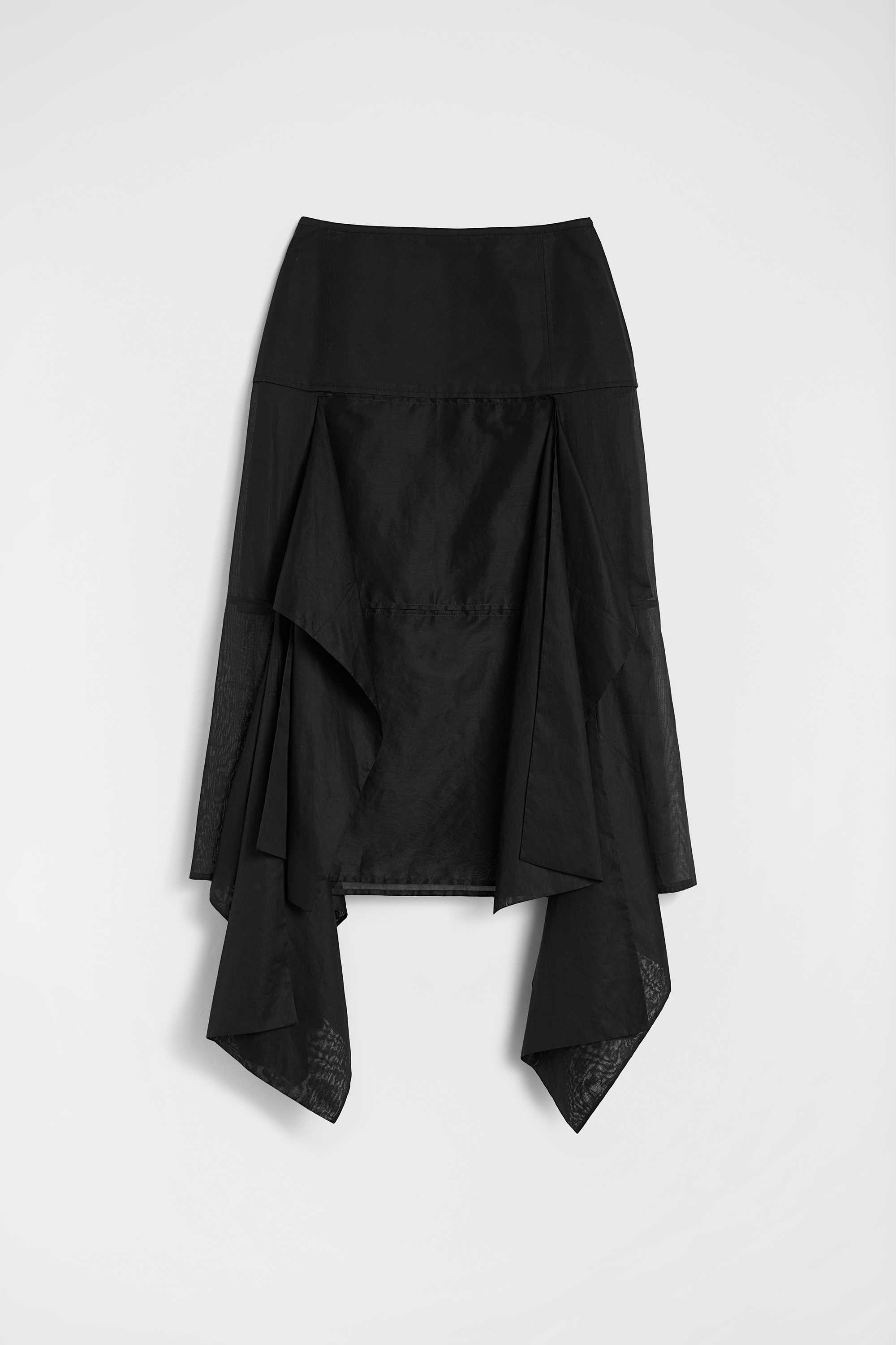 Cotton Muslin Panelled Skirt - Skirts - Image 6