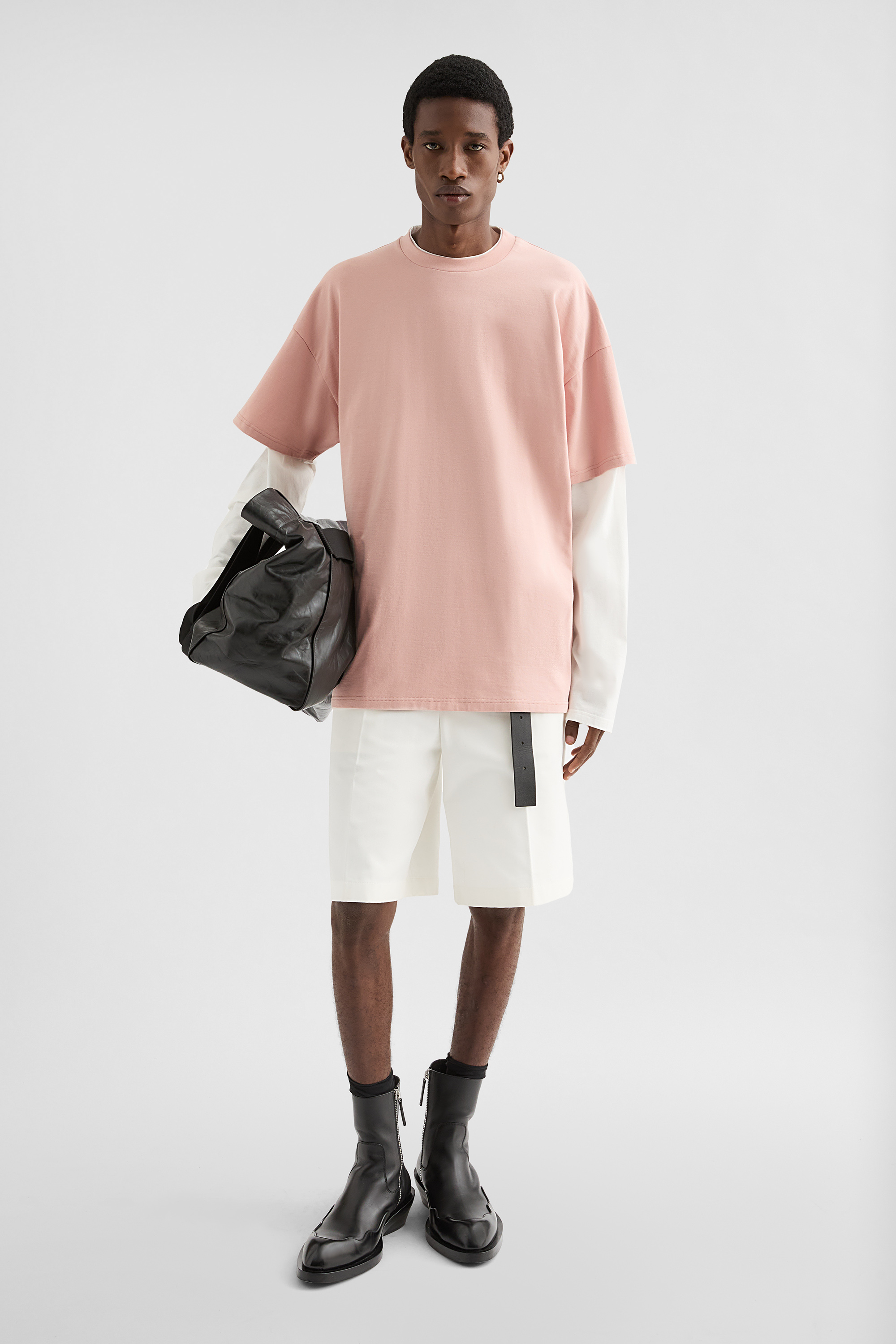 Cotton Crew-Neck T-Shirt - T-shirts - Image 1