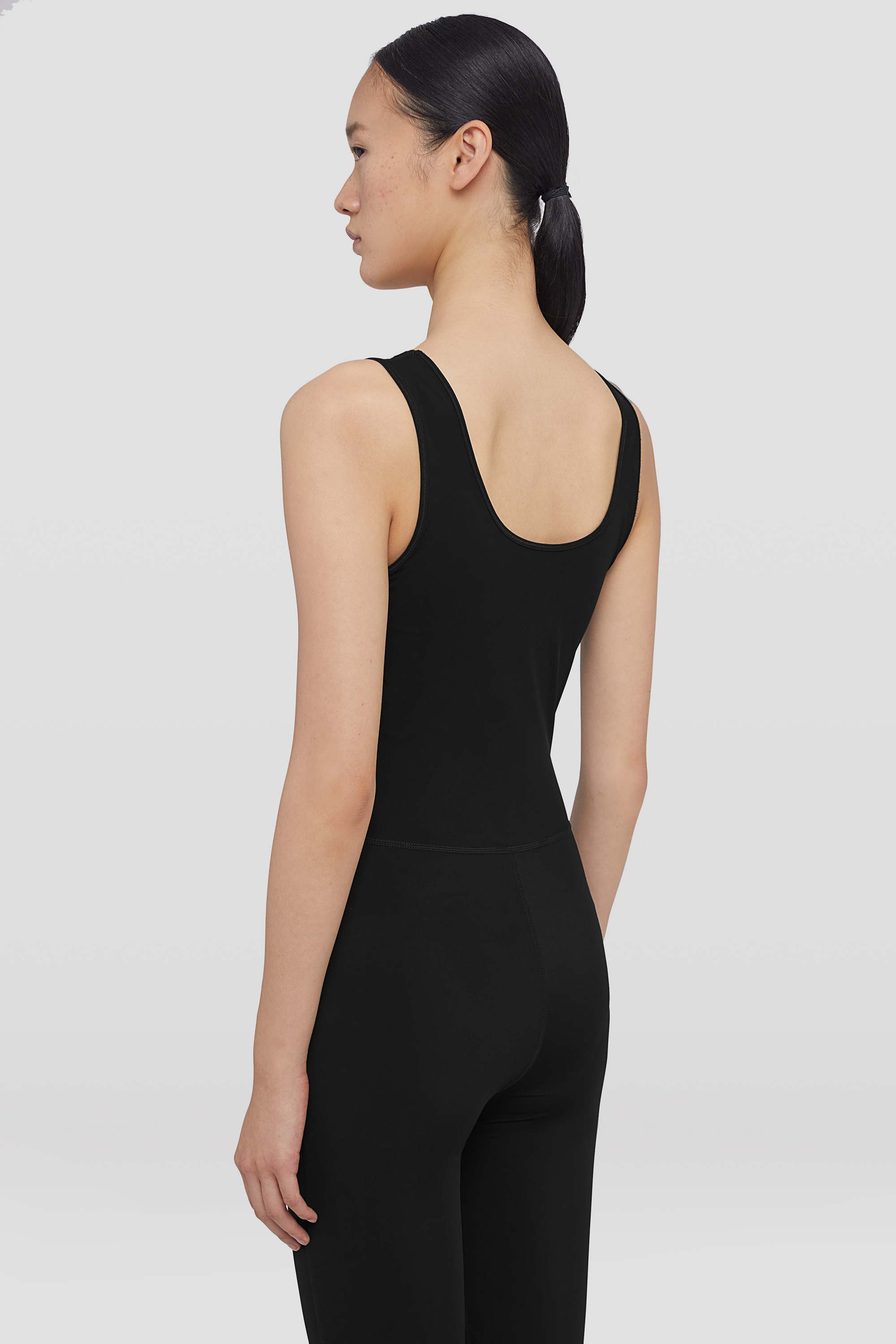 Stretch Jersey Jumpsuit - Overalls - Image 5