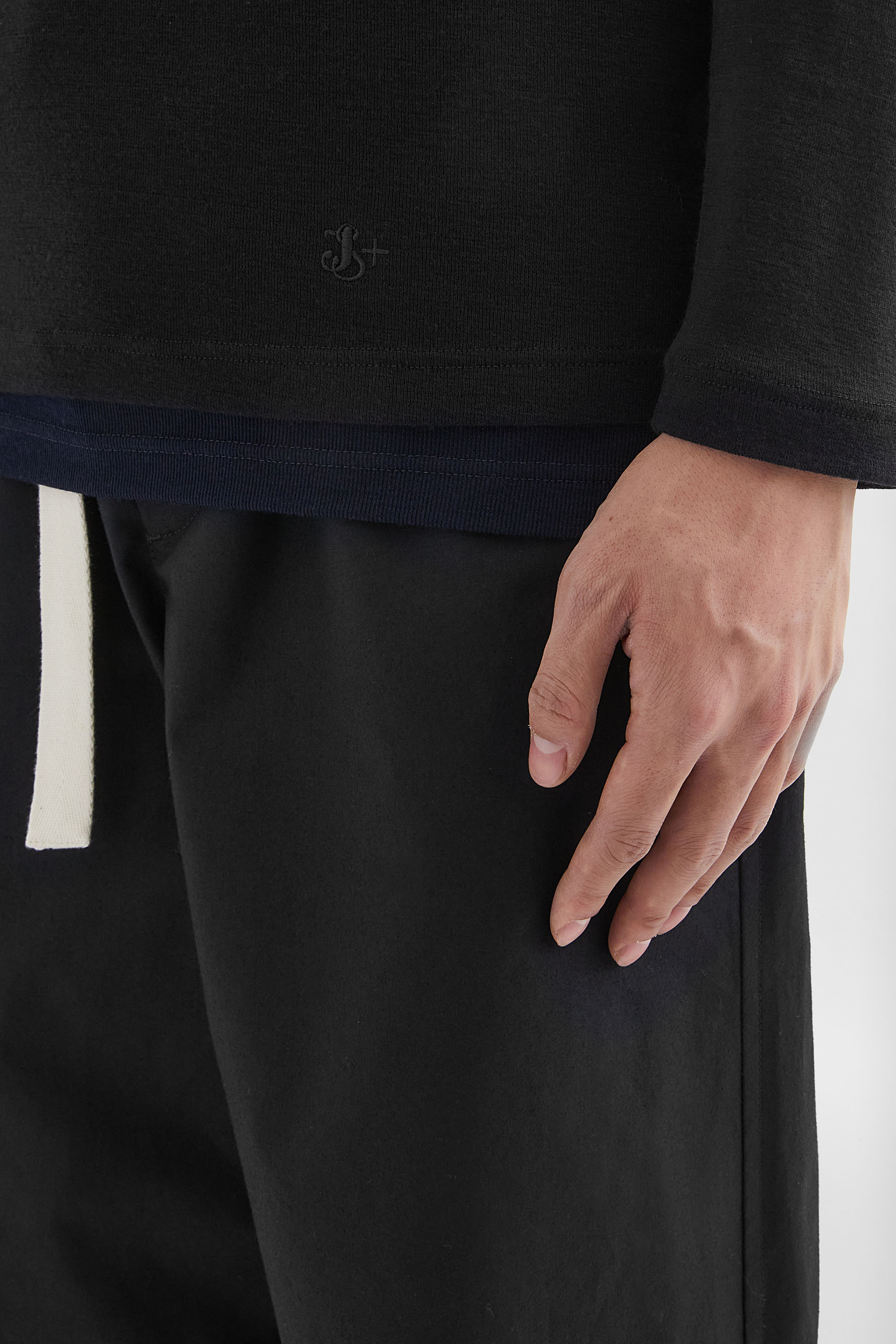 Lightweight Wool Layered T-Shirt - Long-sleeved tops - Image 3