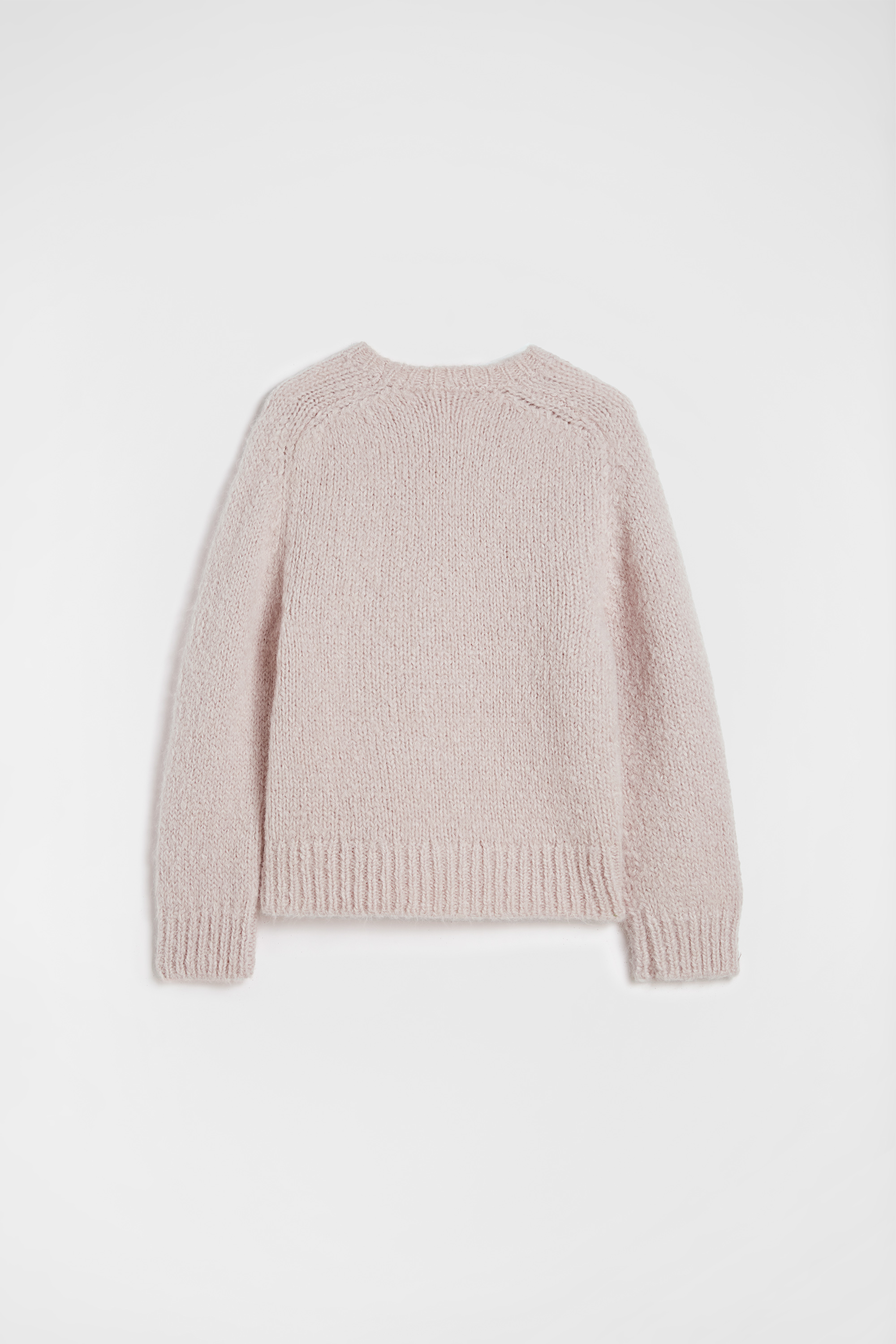 Wool Blend Crew-Neck Sweater - Sweaters - Image 7