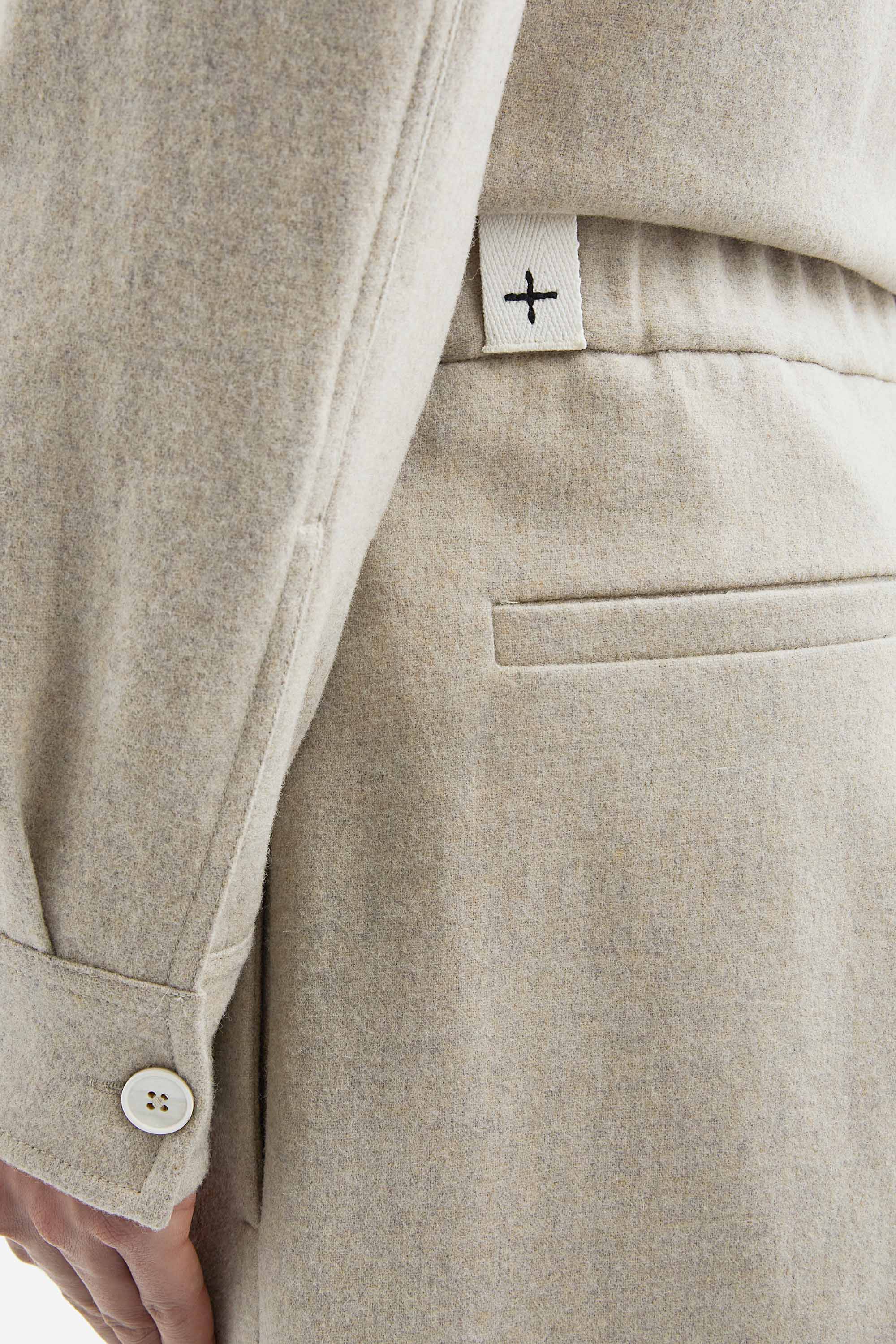 Wool Flannel Trousers - Trousers - Image 5