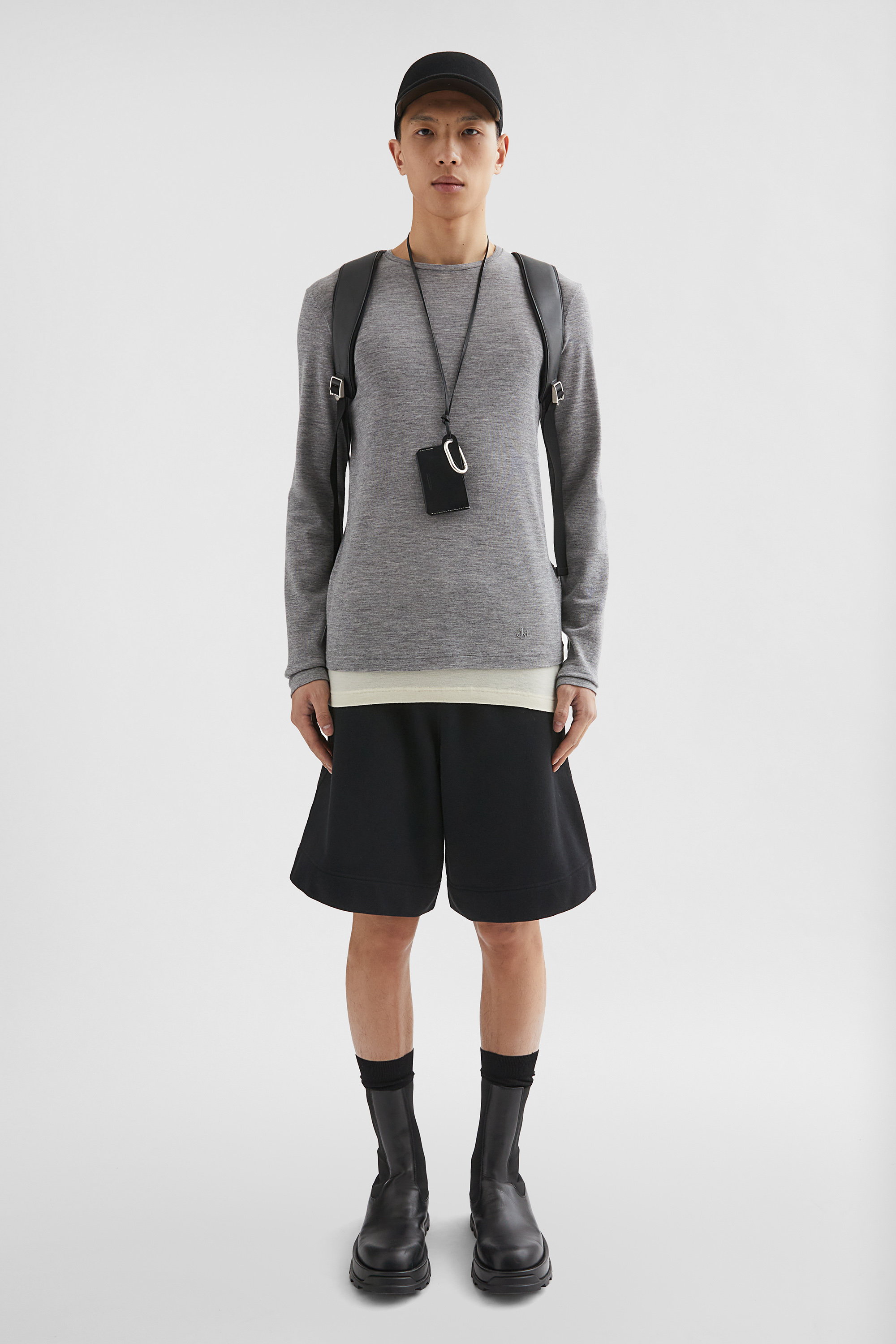 Lightweight Wool Layered T-Shirt - Long-sleeved tops - Image 1