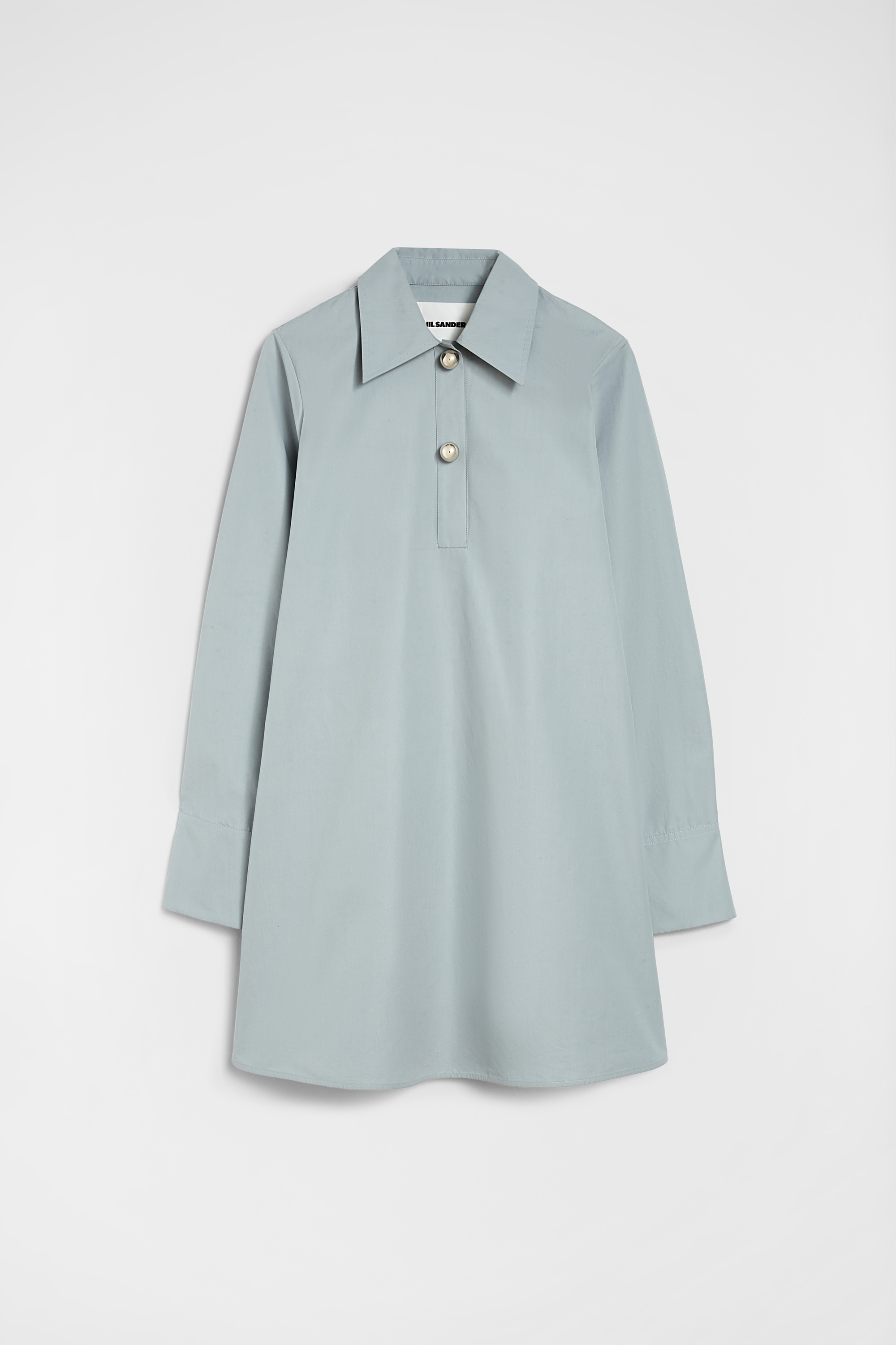Cotton Poplin Polo Dress - Dresses - Image 5