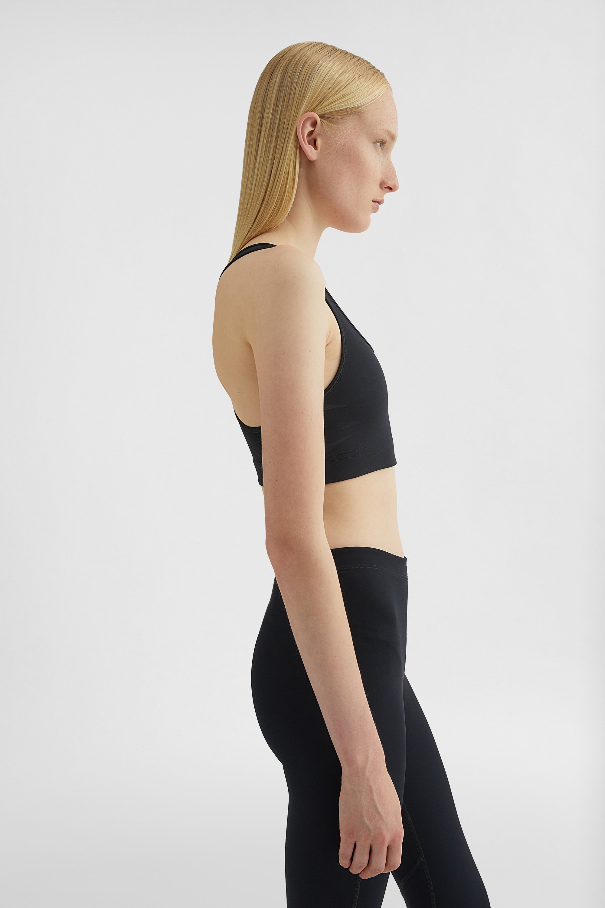 Stretch Jersey Sports Bra - Tops - Image 2