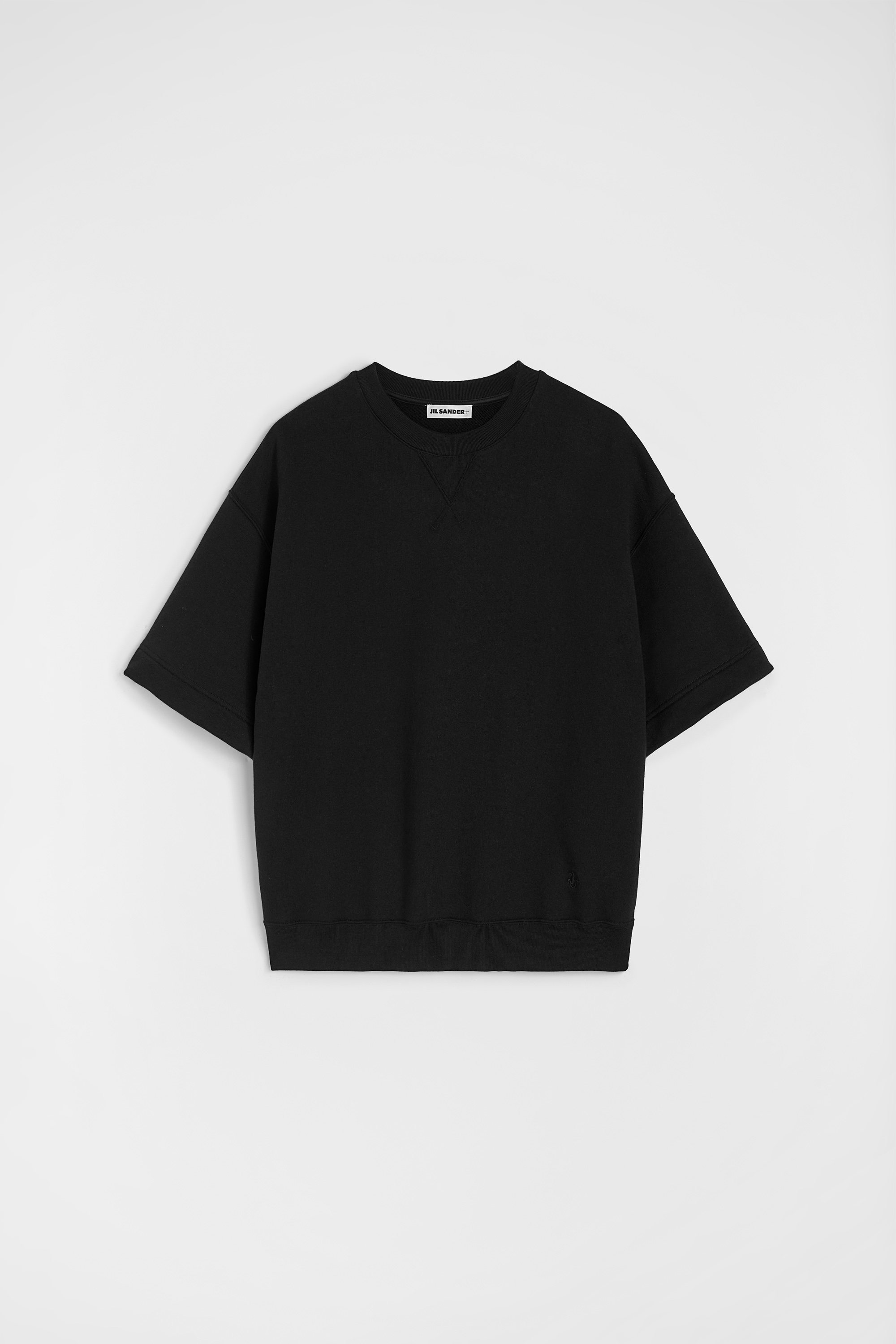 Cotton Terry Crew-Neck T-Shirt - T-shirts - Image 5
