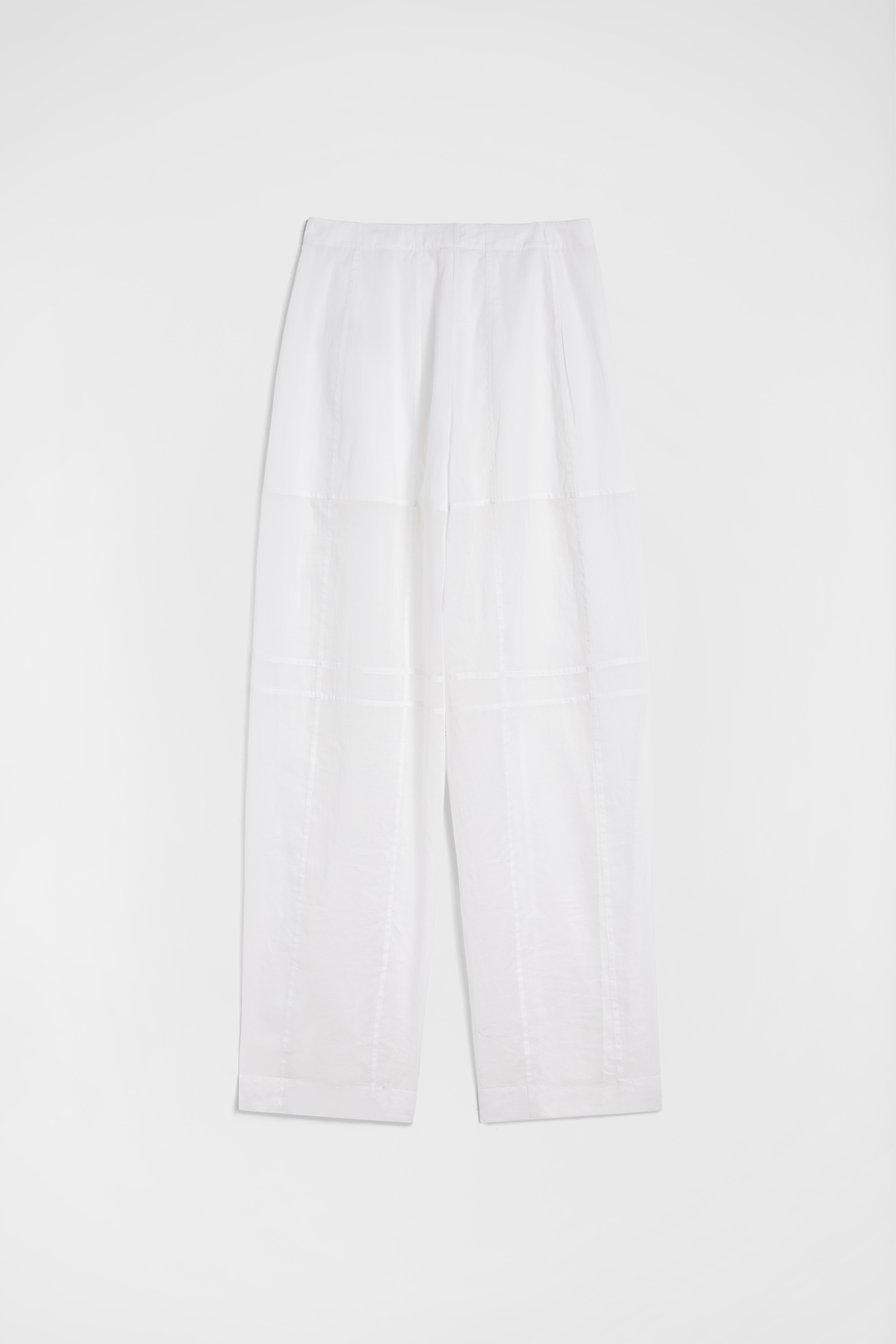 Cotton Muslin Trousers - Trousers - Image 8