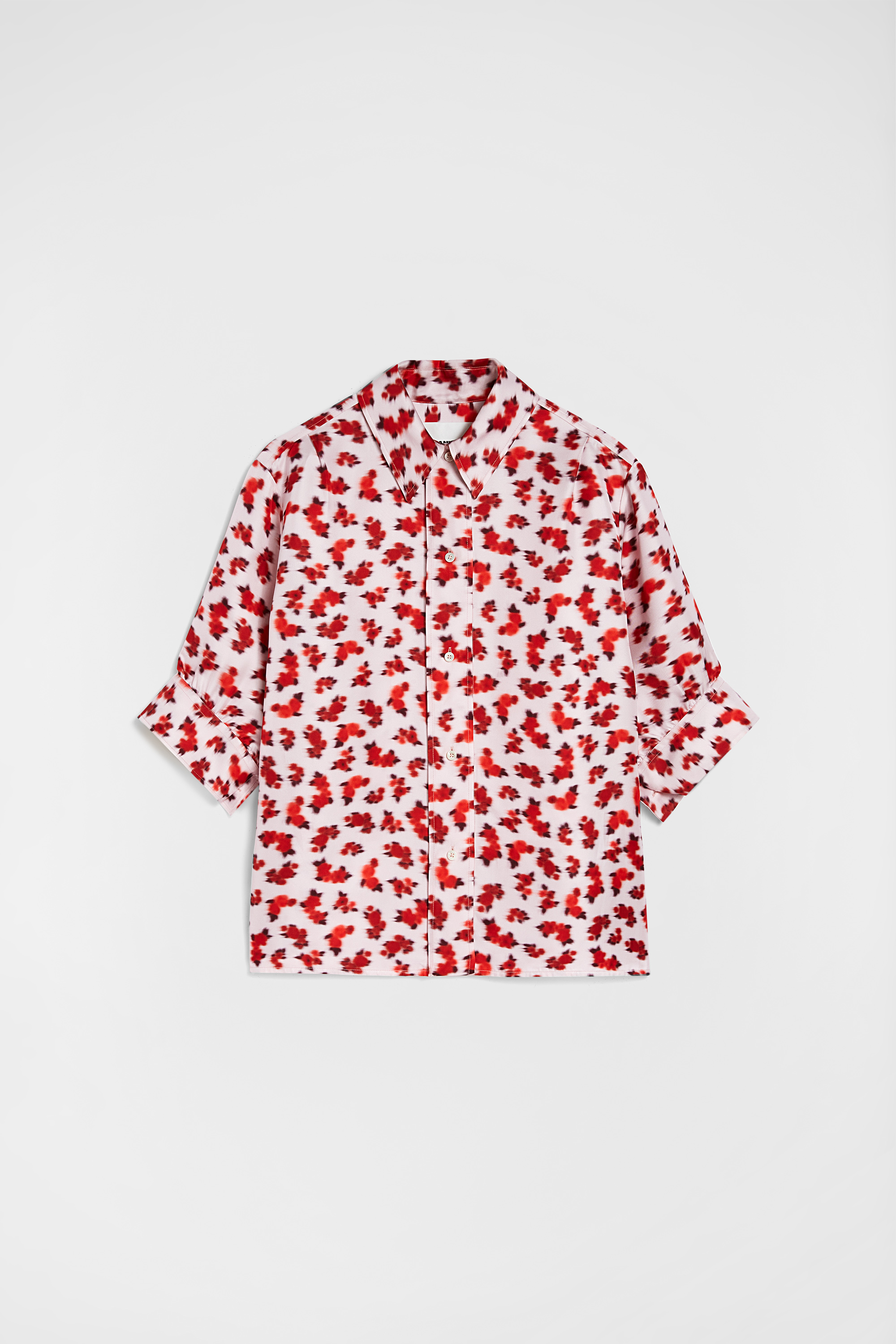 フルイドビスコース プリントシャツ - シャツ・ブラウス - Image 5