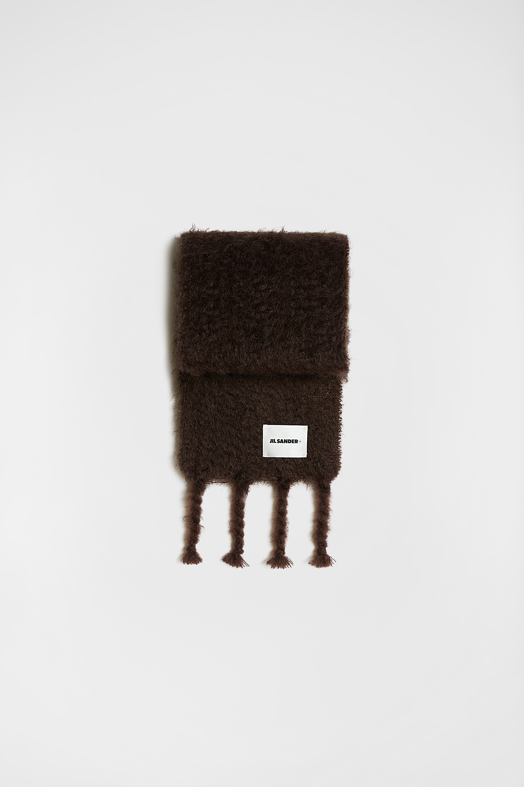 Slim Wool Blend Scarf - Scarves - Image 1
