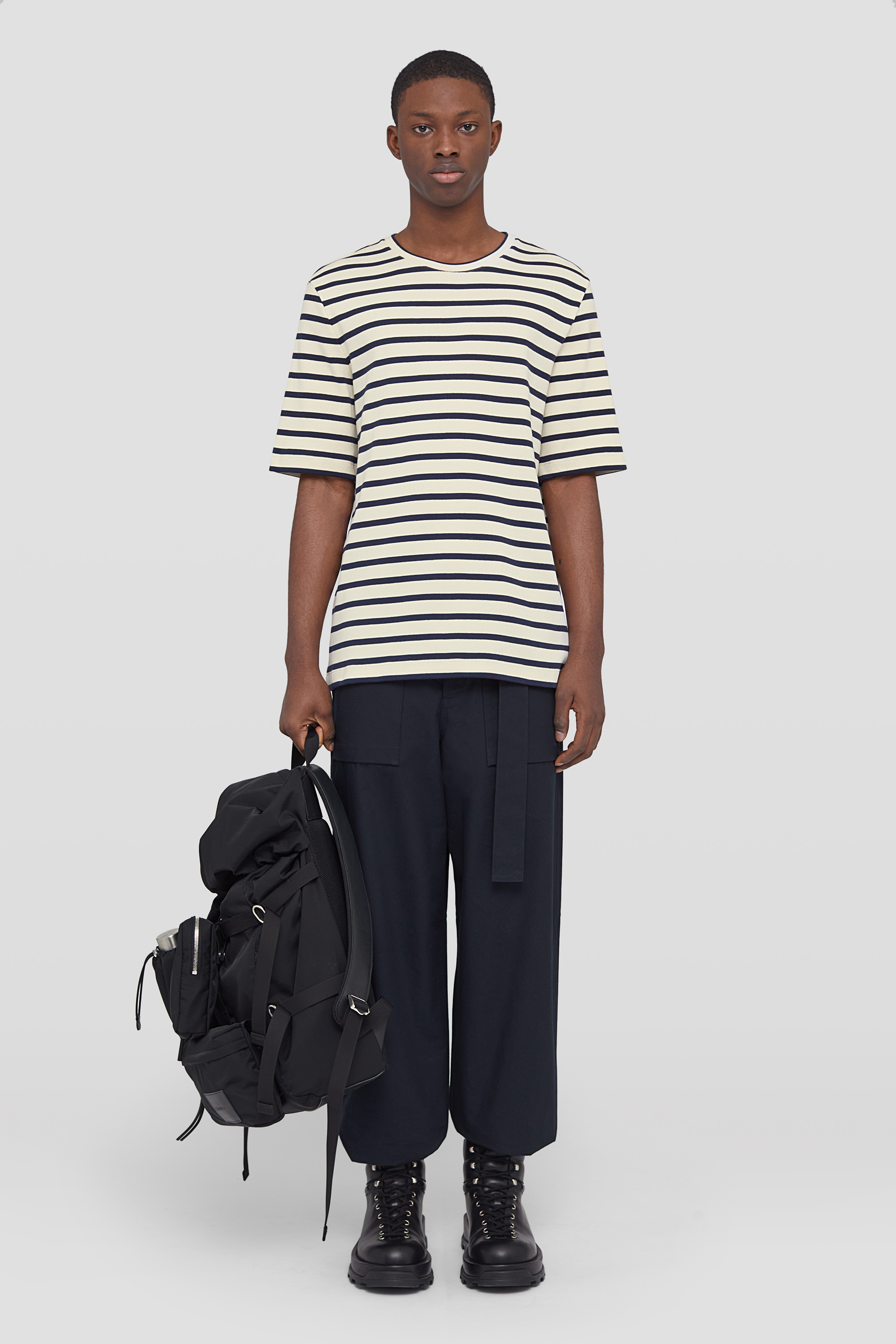 Cotton Crew-Neck T-Shirt - T-shirts - Image 1