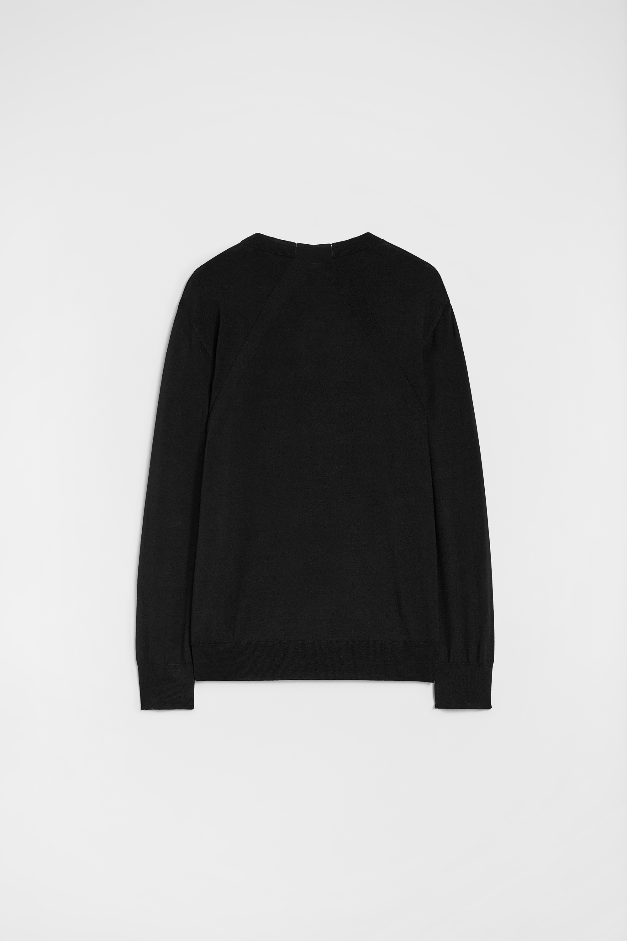 Lightweight Wool Crew-Neck Sweater - Sweaters - Image 7